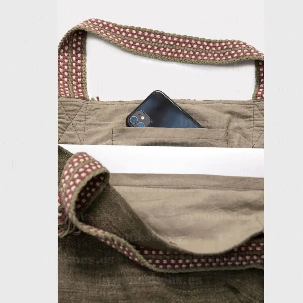 HEMPER| BAGS UNISEX | MAXIBOLSO-KHAKI-1123 KHAKI KHAKI / Única BAGS