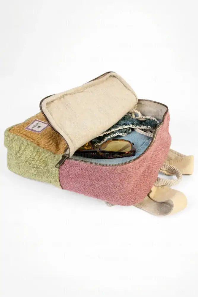 HEMPER|BAGS UNISEX|MINI YALA- LILA-PISTACHO 1307|LIPI LILA-PISTACHO / UN BAGS