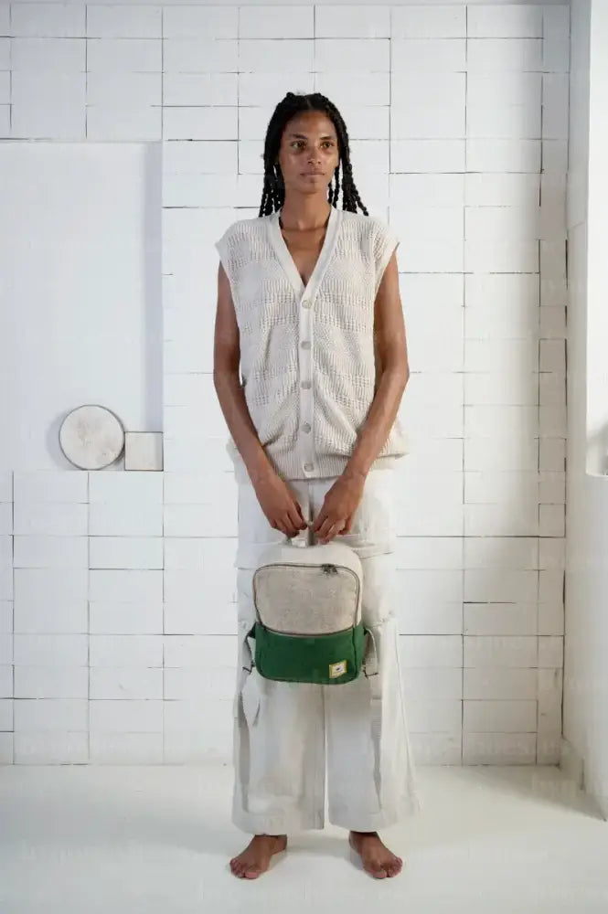 HEMPER|BAGS UNISEX|MINI YALA- VERDE 1308|VERDE VERDE / UN BAGS