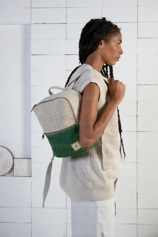 HEMPER|BAGS UNISEX|MINI YALA- VERDE 1308|VERDE VERDE / UN BAGS