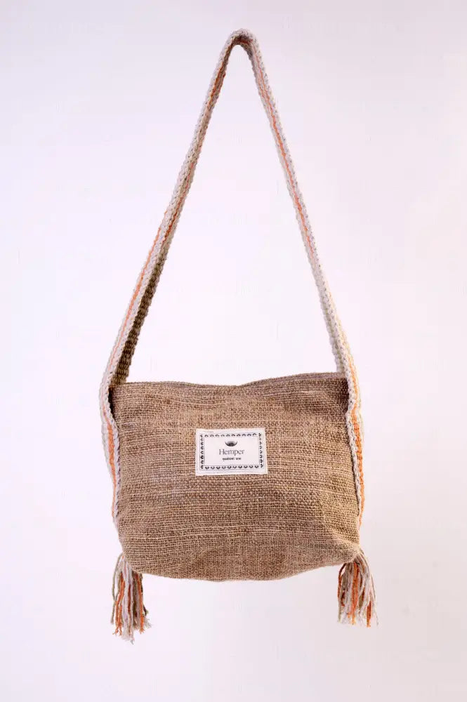 HEMPER|BAGS UNISEX|MINISHOPPER- PANNA COTTA 1462|1462 PANNA COTTA / UN BAGS