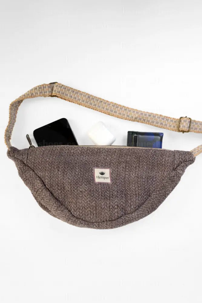 HEMPER| BAGS UNISEX|Riñonera banana LAVANDA 1311|LAV LAVANDA / UN BAGS