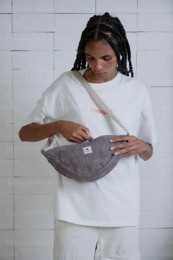 HEMPER| BAGS UNISEX|Riñonera banana LAVANDA 1311|LAV LAVANDA / UN BAGS