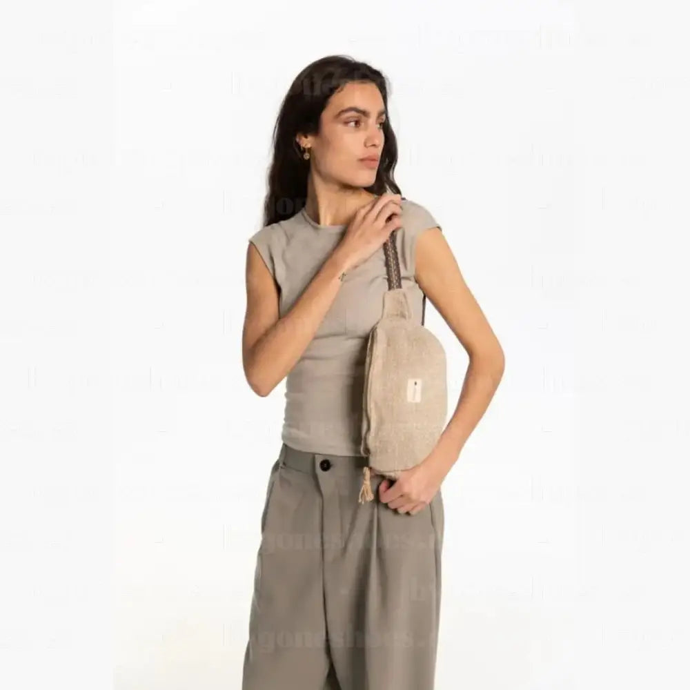 HEMPER | BAGS UNISEX | RINONERA-NATURAL-1074|99 Única / Natural BAGS