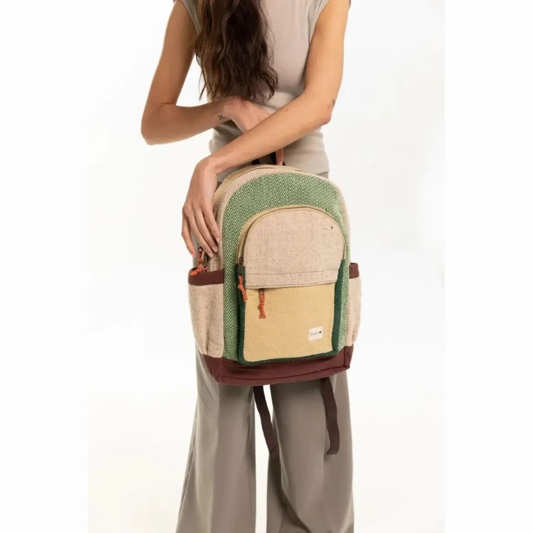 HEMPER| BAGS UNISEX | ANNAPURNA-VERDE-1096 VERDE