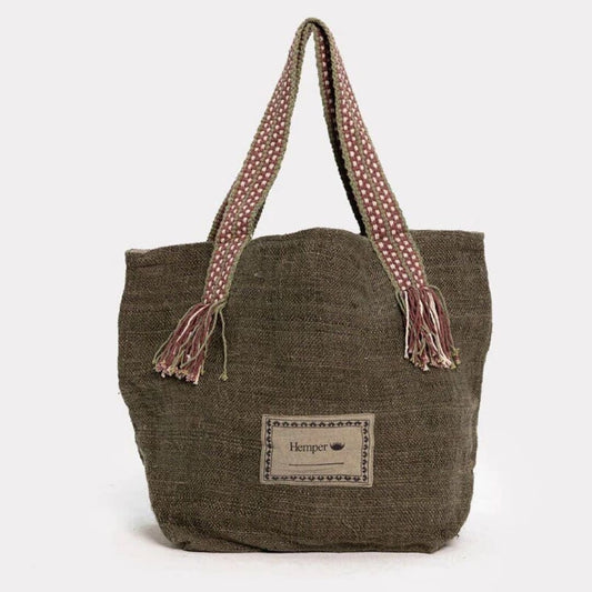 HEMPER| BAGS UNISEX | MAXIBOLSO-KHAKI-1123 KHAKI