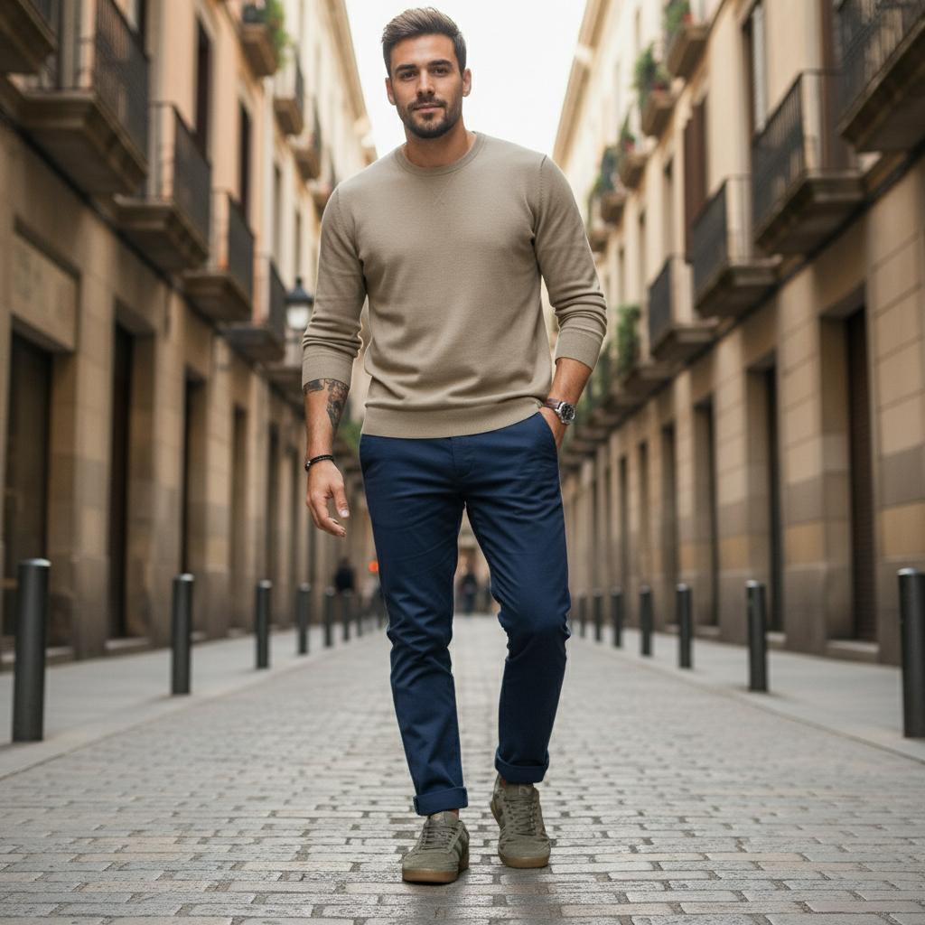 GOLA|SNEAKER HOMBRE| Hawk suede 86 KHAKI/GUM CMB571|KHGU SNEAKERS