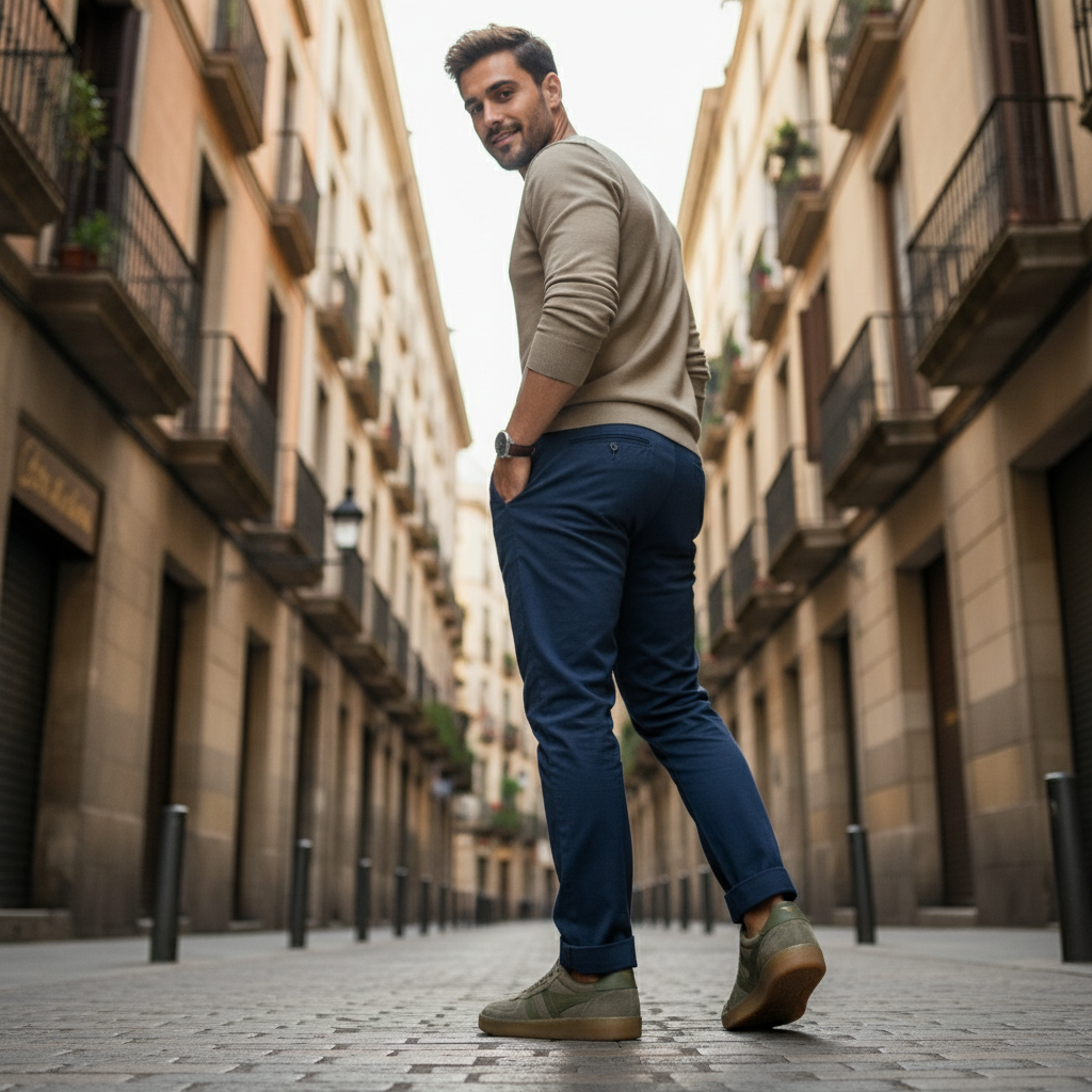 GOLA|SNEAKER HOMBRE| Hawk suede 86 KHAKI/GUM CMB571|KHGU SNEAKERS