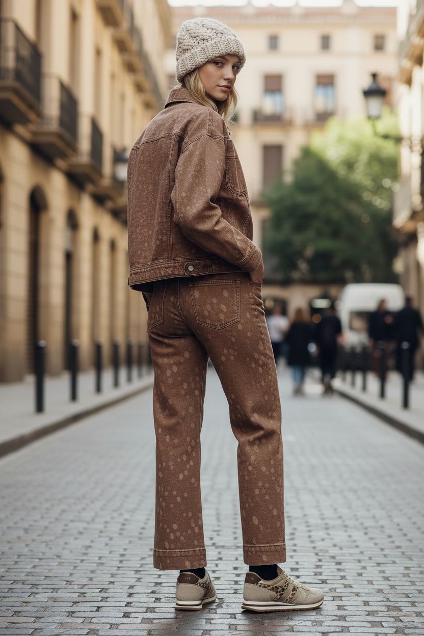 Modelo de espaldas con Gola Daytona Blaze