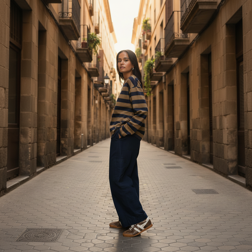 Modelo de perfil en Barcelona formato 1:1