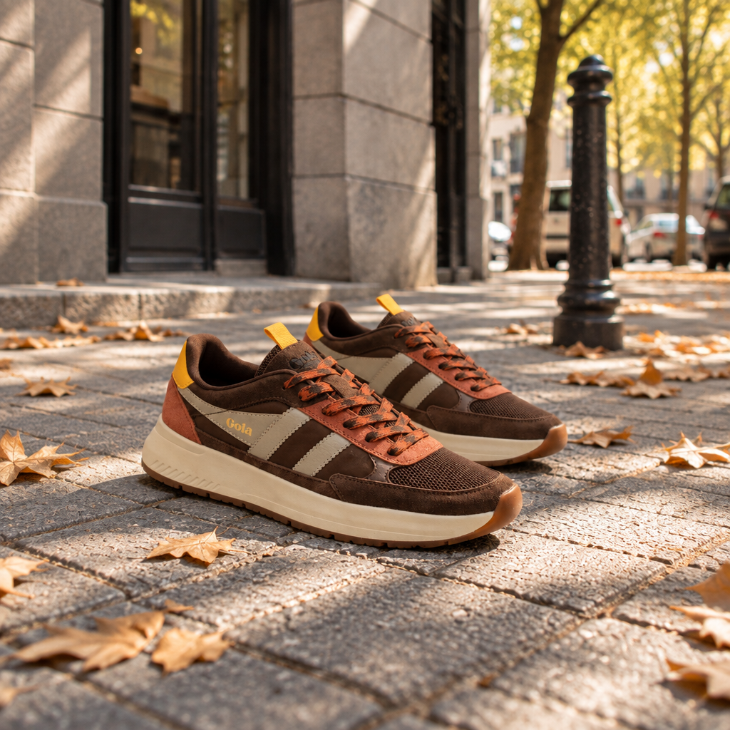 Par de zapatillas en el suelo en 1:1